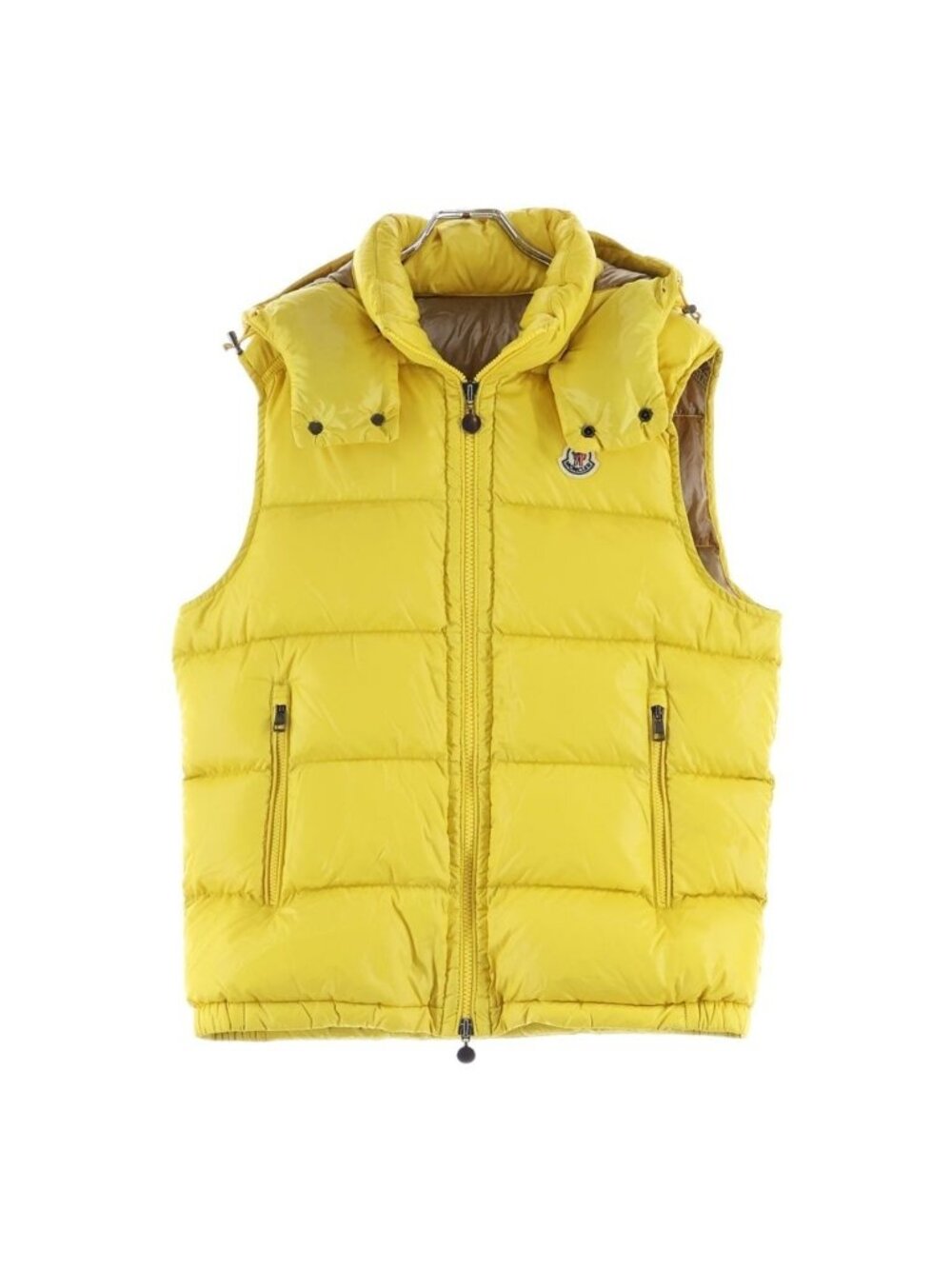 Moncler Bormes Down Vest Yellow